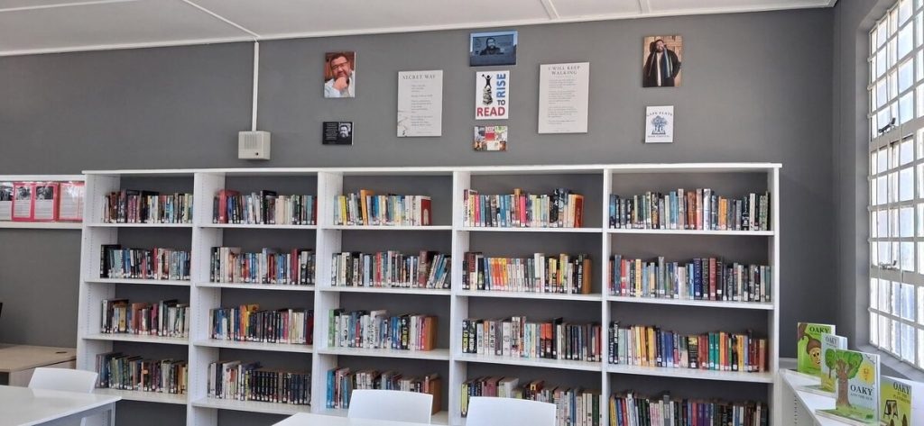 The Dr Athol Williams Library at Westridge High School.