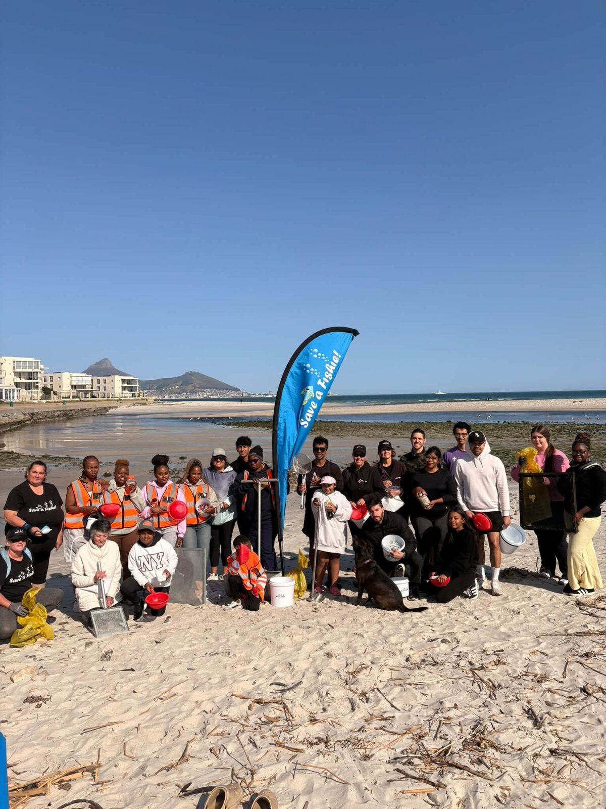 The Great Nurdle Hunt brought more than 25 volunteers