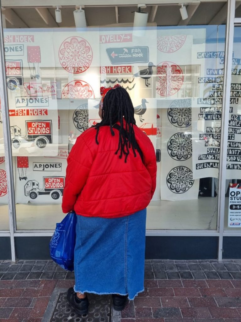 AP Jones window art.