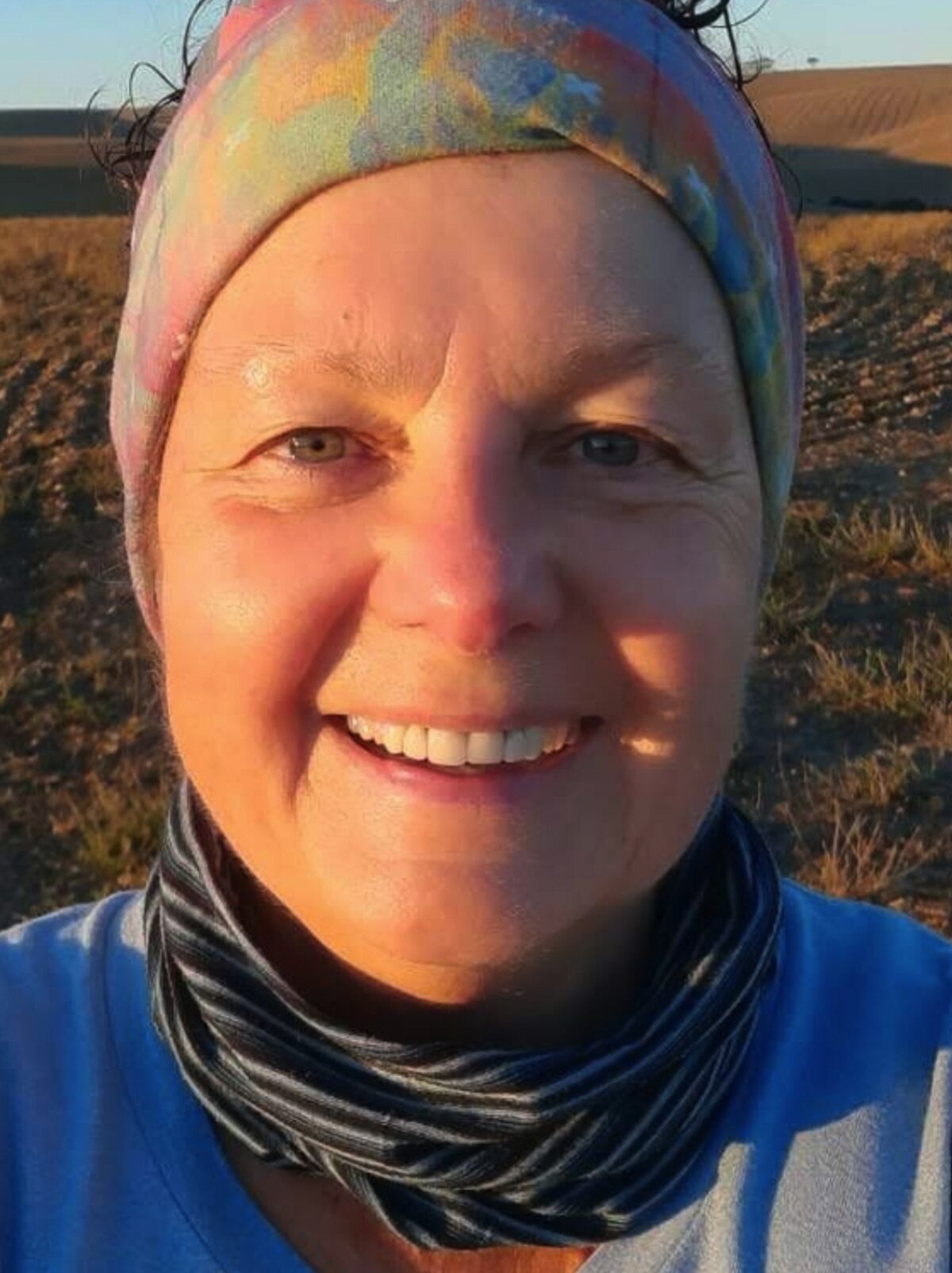 Estelle van Dyk is geken as die Overberg se ystervrou