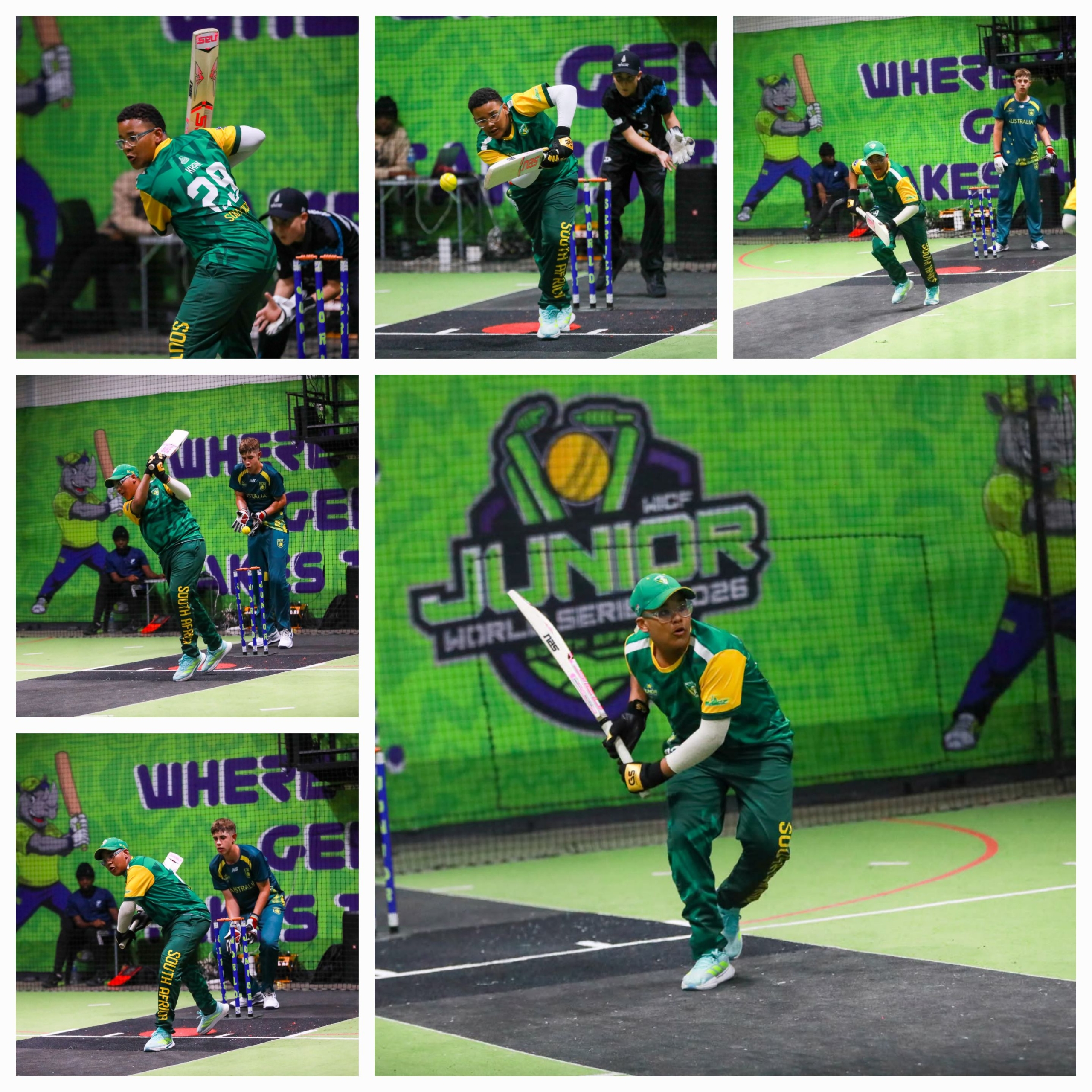 Emir Khan at the Junior World Series.