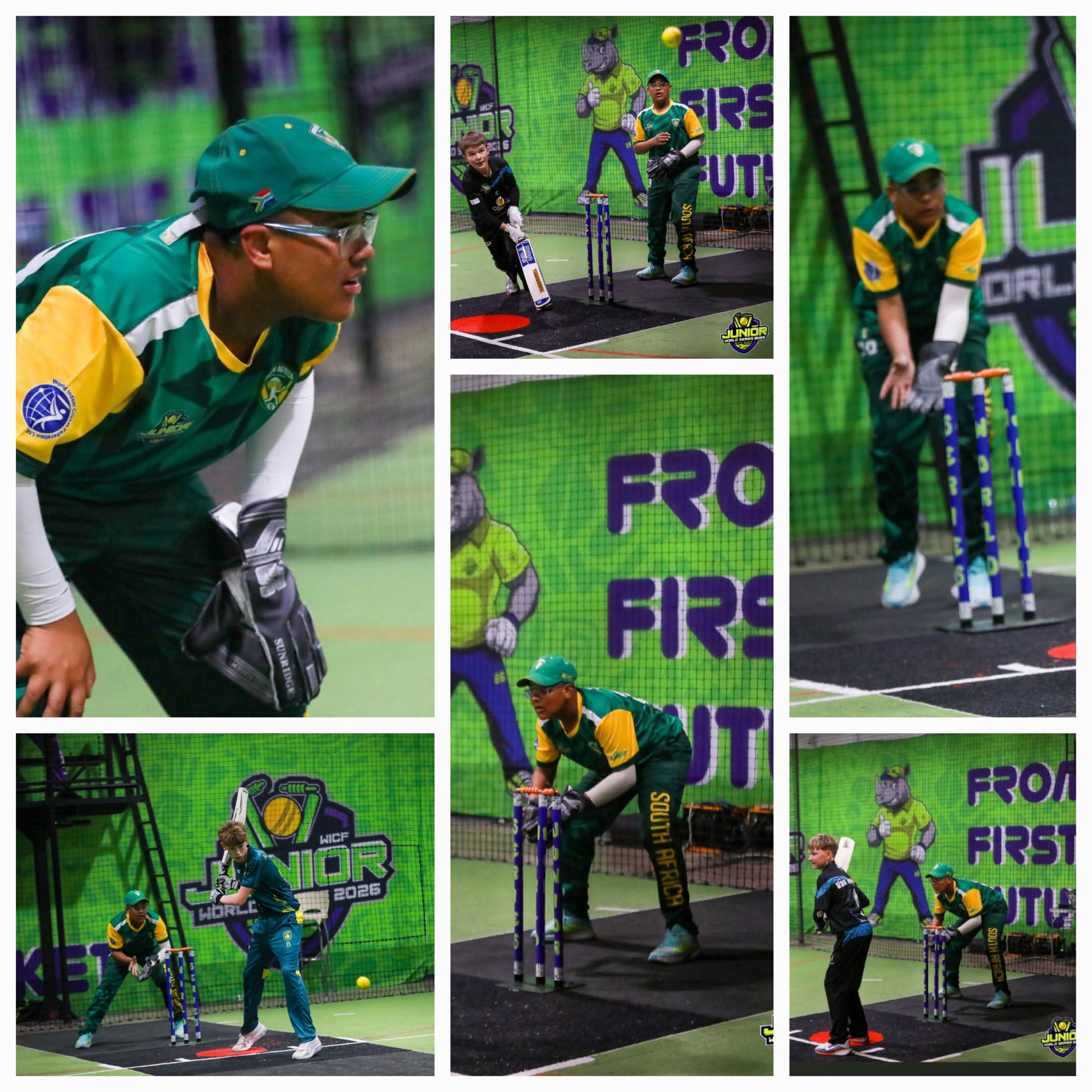 Emir Khan at the Junior World Series.