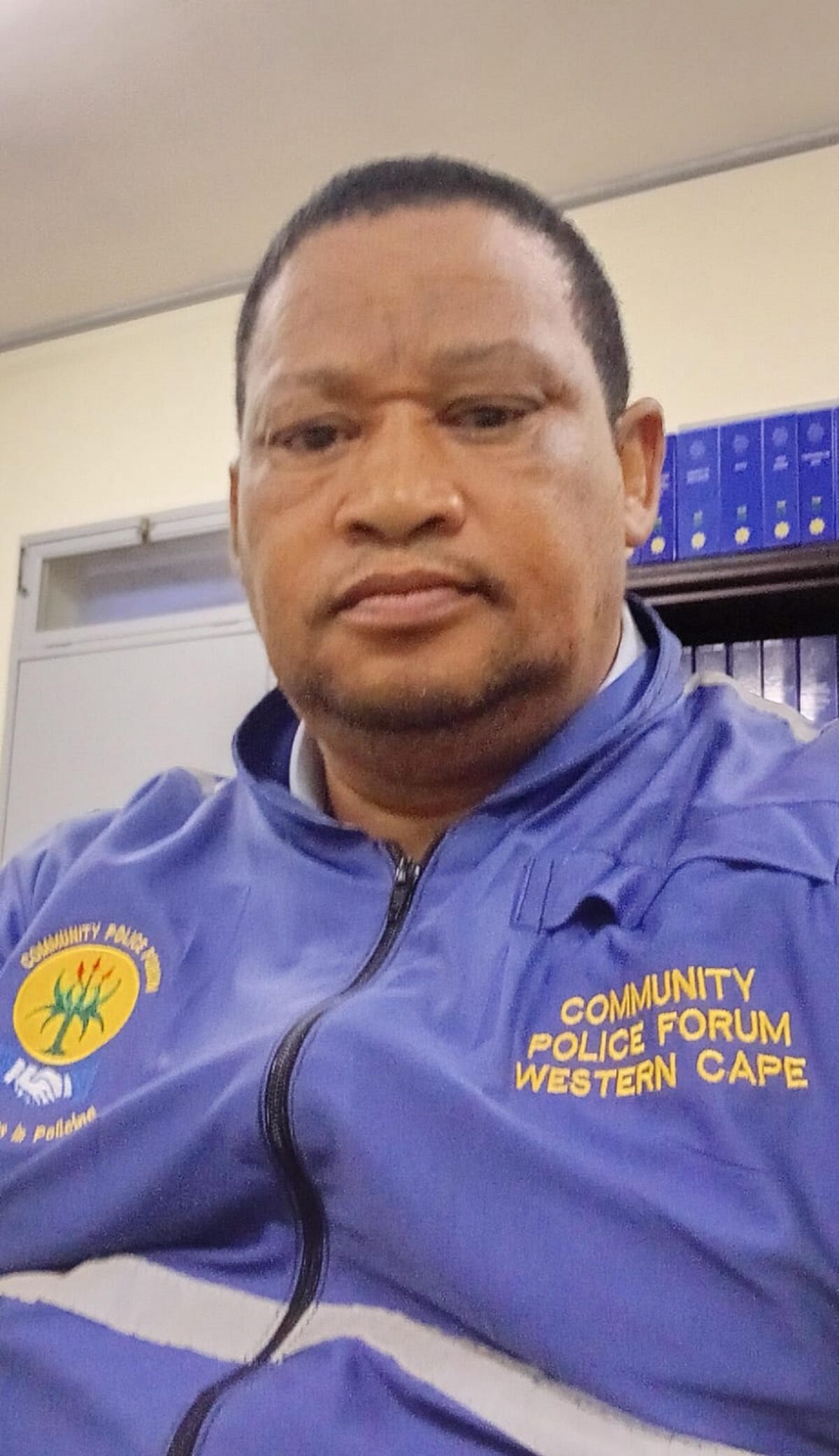 Gavin Riddles, waarnemende voorsitter van die Kraaifontein GPF.