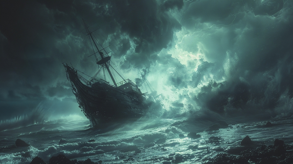 The Flying Dutchman ghost ship legend