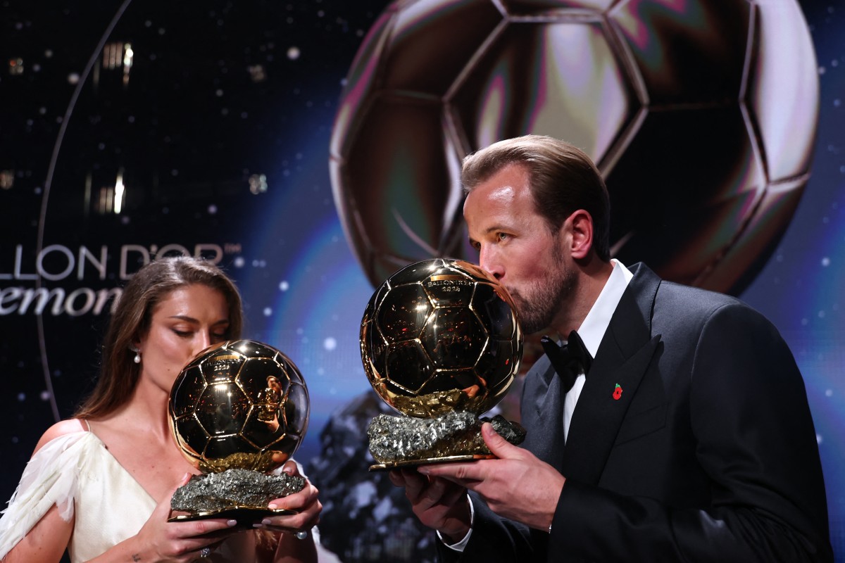 Kane lifts Ballon d’Or then sets sights on Champions league glory