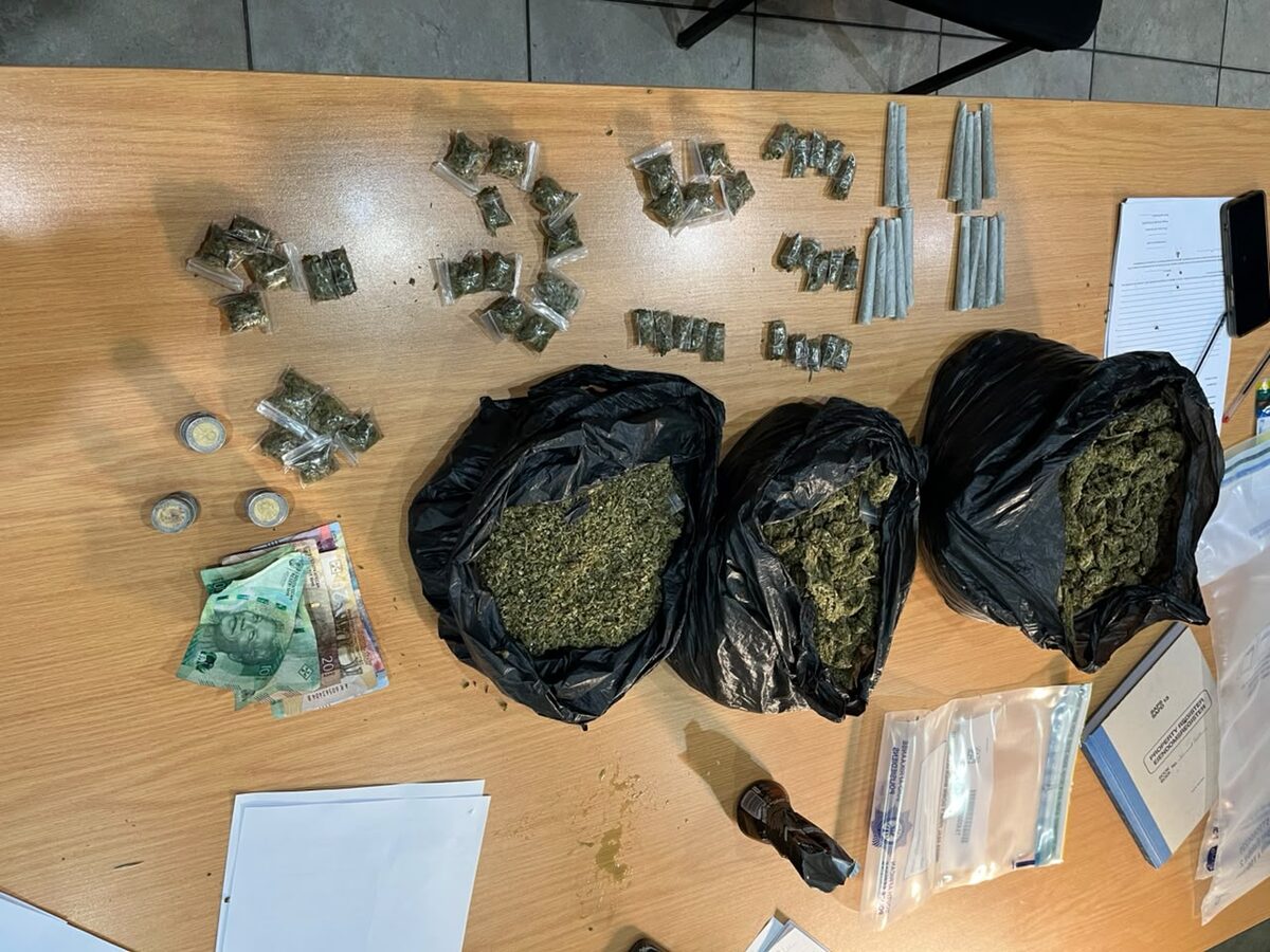 Dagga confiscated in Khayelitsha