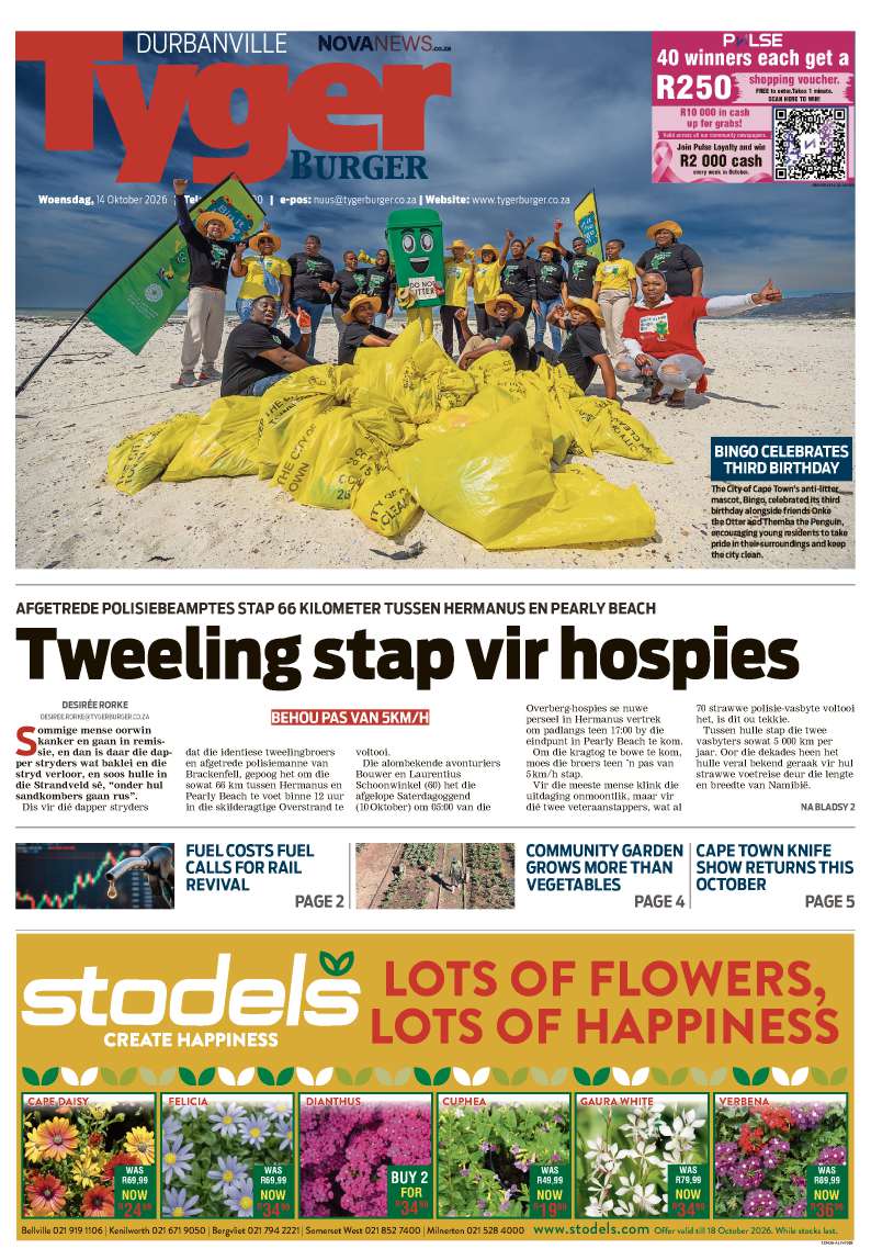 TygerBurger | Durbanville | E-edition | 14 October 2026