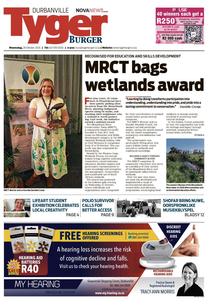 TygerBurger | Durbanville | E-edition | 28 October 2026