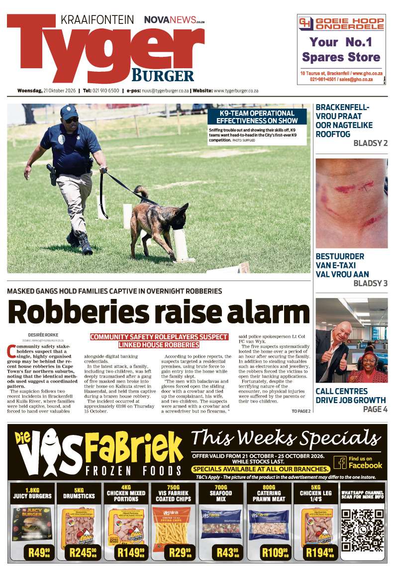 TygerBurger | Kraaifontein | E-edition | 21 October 2026