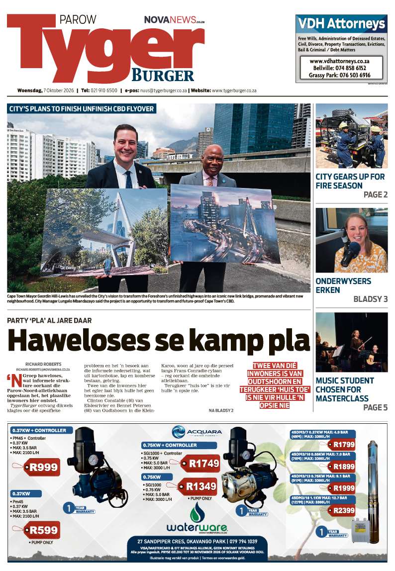 TygerBurger | Parow | E-edition | 7 October 2026