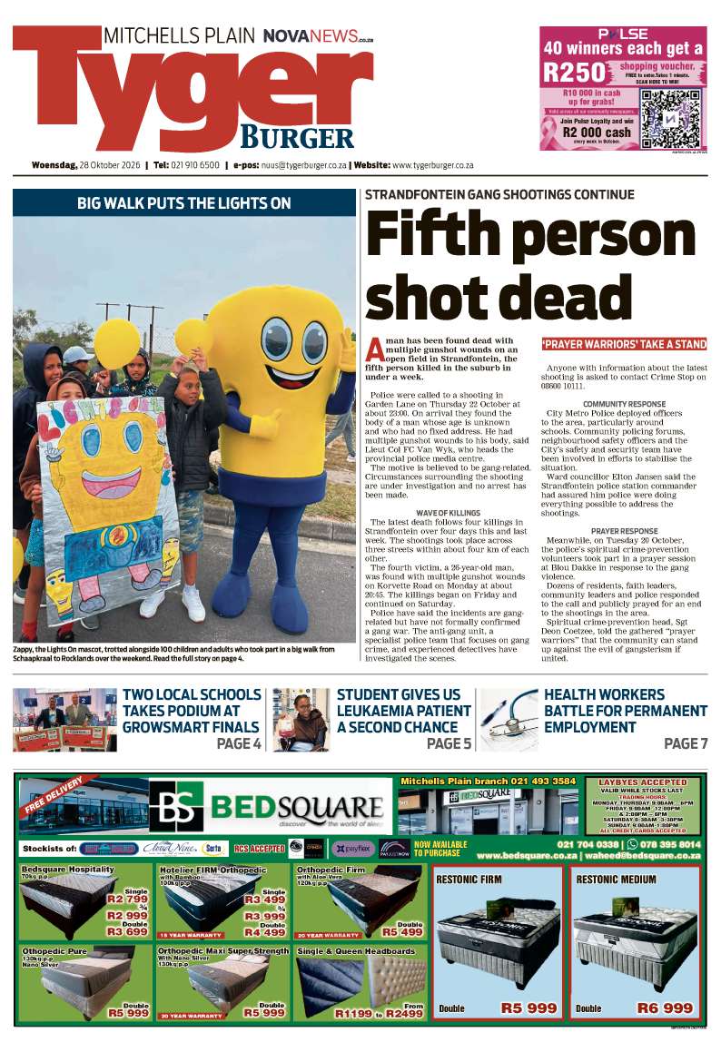 TygerBurger | Mitchells Plain | E-edition | 28 October 2026