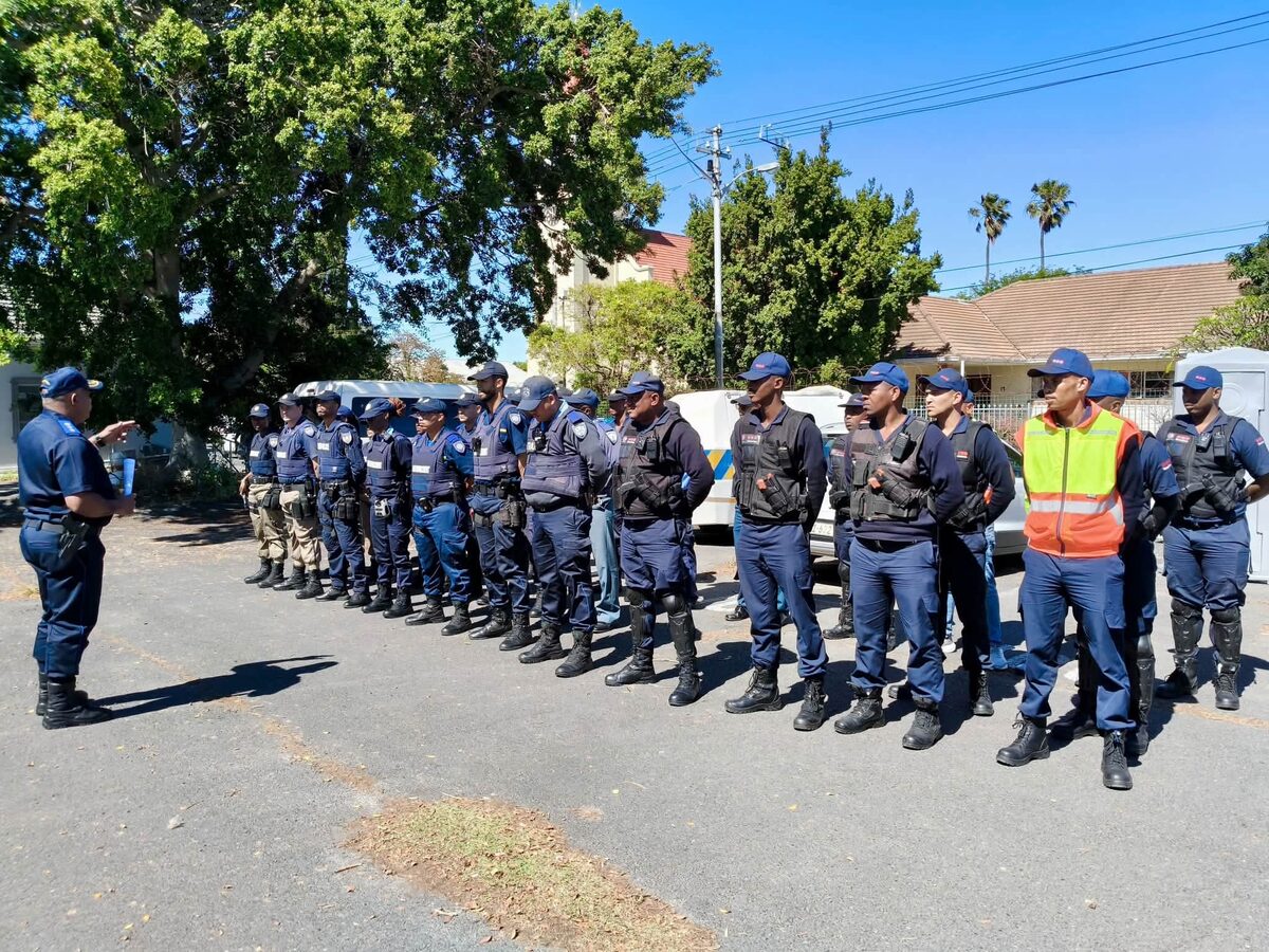 Law-enforcement authorities in Cape Town gear-up for festive season