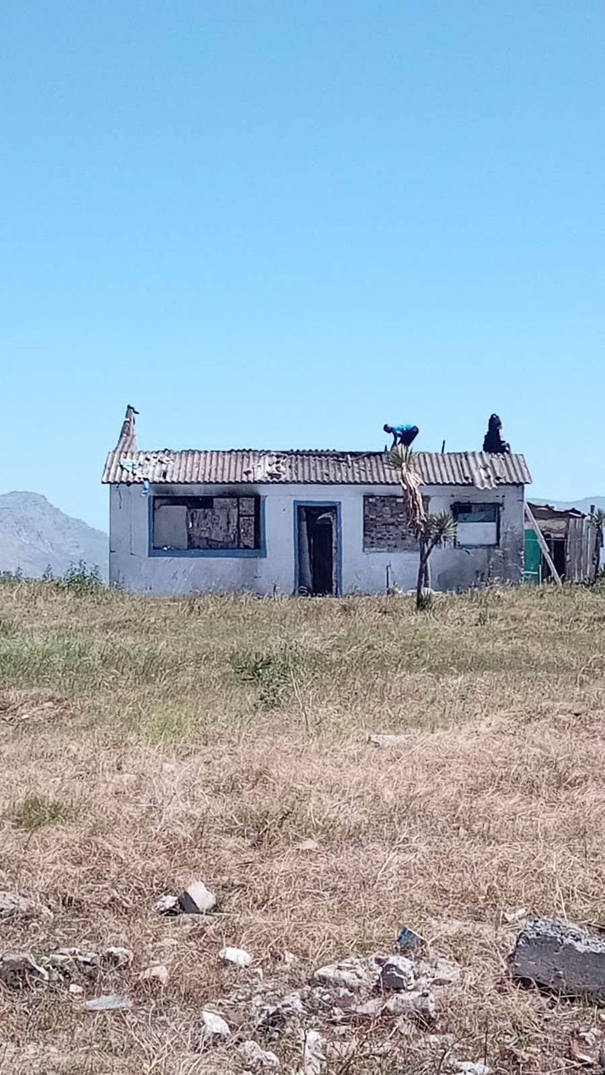 The problematic, derelict house in Punt Road,