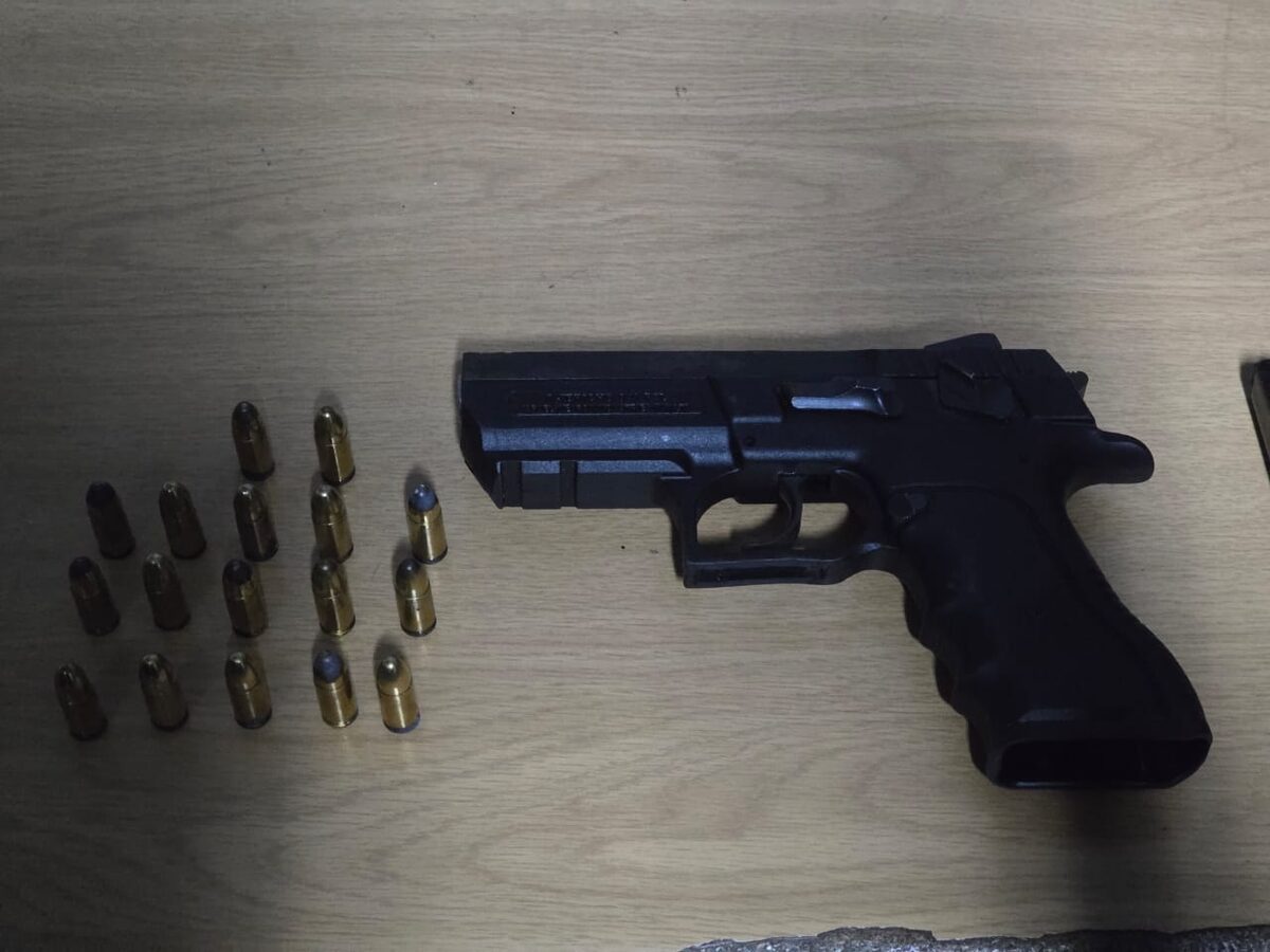 Two people were arrested for two separate incidents involving illegal guns in Lentegeur.