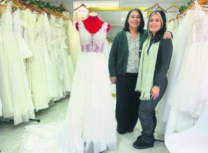 Dynamic dressmaking mother-daughter duo