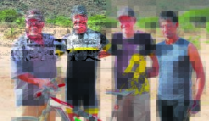 trap fiets vir droogtehulp