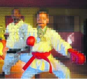 Karate champ on the rise