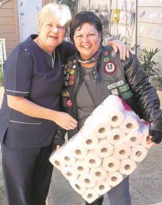 Biker clubs give back to community