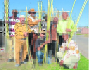 Tradisionele Khoi Kraal in U’hage opgerig