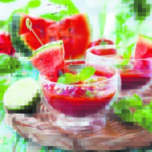 Chilled summertime soups