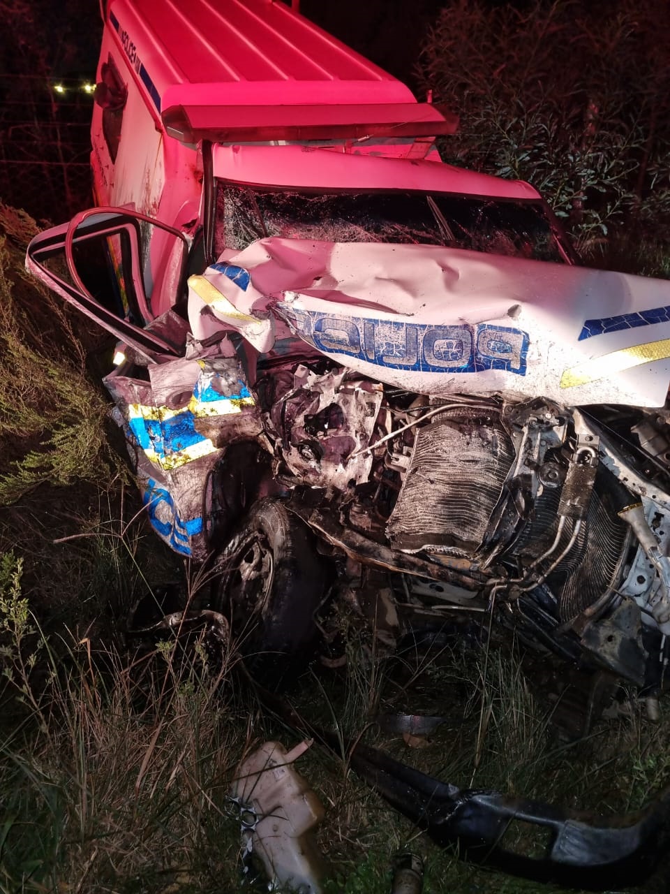 An off-duty police officer and his two-month-old s
