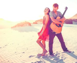 Music duo in perfect harmony