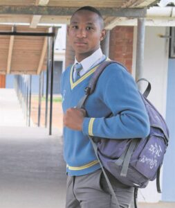 Former drop-out now writes matric exam
