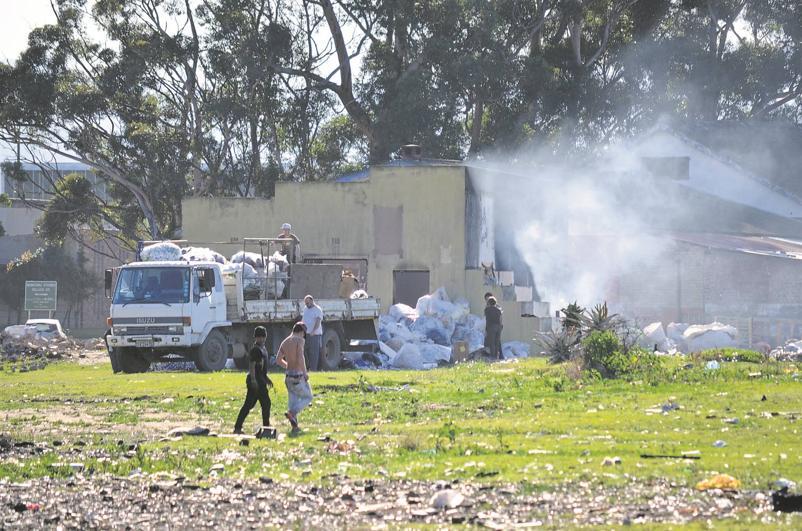 The demolished old Swifts Club pavilion is illegal