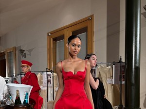 Former deputy head girl makes international modelling debut