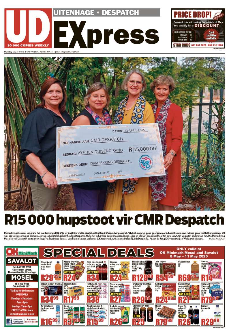 UD Express E-edition 8 May 2025