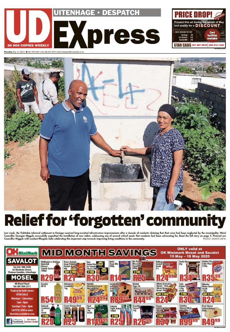 UD Express E-edition 15 May 2025