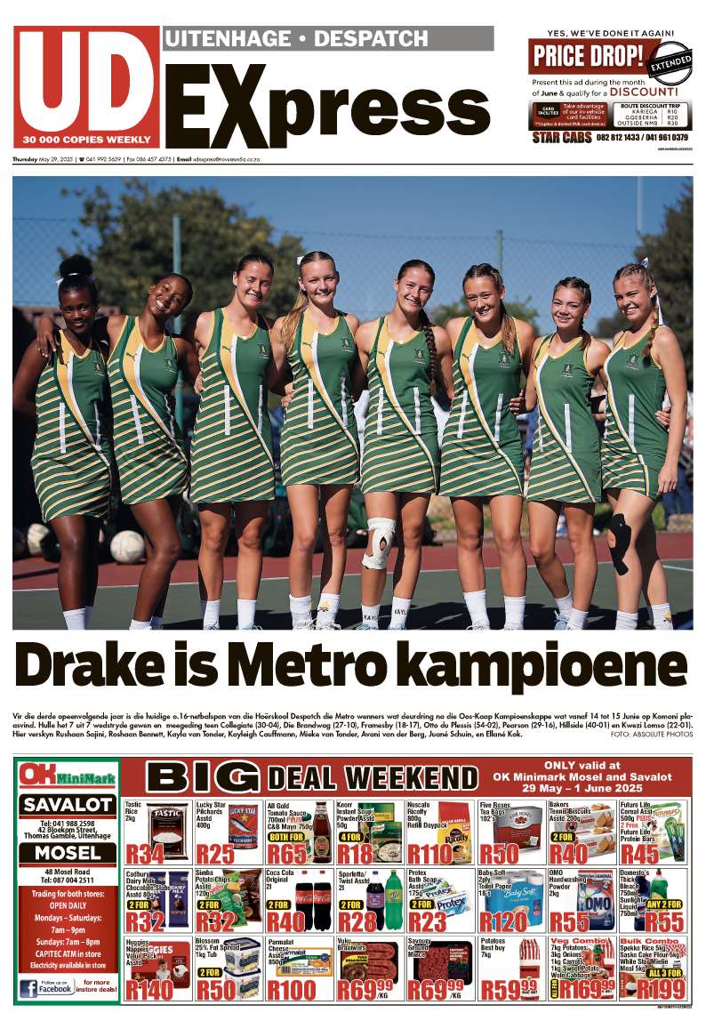 UD Express E-edition 29 May 2025