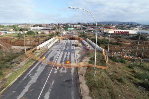 Matanzima Bridge
construction continues