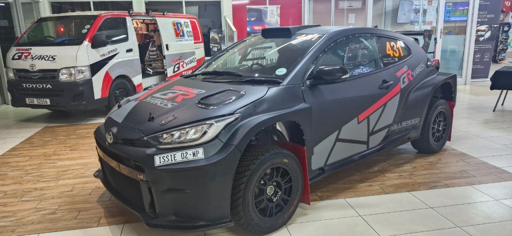 The new ID GR Yaris is making its debut at the Algoa National Rally.