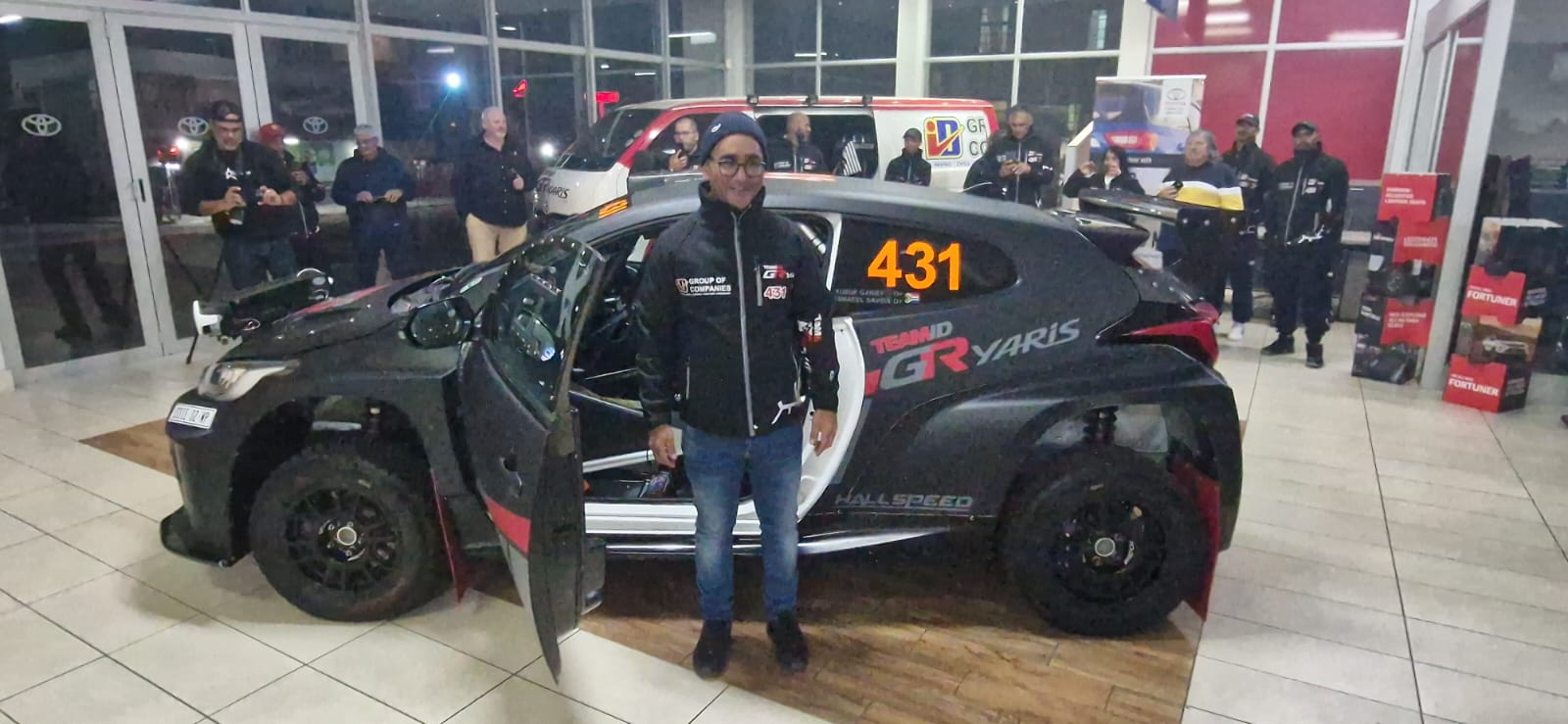Ismaeel Davids will be behind the wheel of the new ID GR Yaris (with Yusuf Ganief navigating) at the Algoa National Rally.