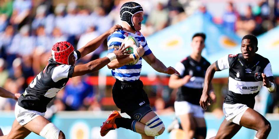 Western Province beat the Sharks by 45-13 in yesterday's Craven Week clash. PHOTO'S: SA Rugby
