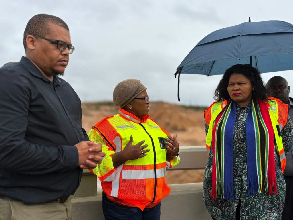 The R73 million infrastructure project that has already created 300 jobs is now 60% complete.