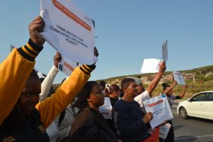 TVET students march for safety during Women’s Month