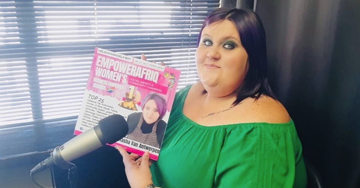 Natasha van Antwerpen, founder of Empower Afriq Women Empower Awards 2025 nominee.