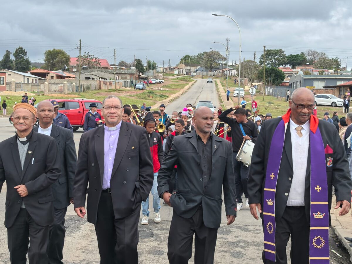 Members of the Kamesh Christian Ministers Fraternal in Kariega.