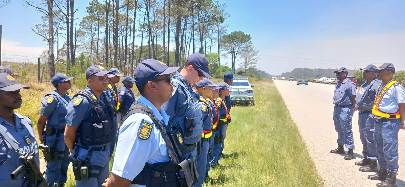 Roadblocks are being conducted as part of the Festive Season Safety Plan.