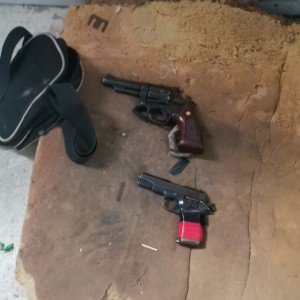 Three arrested as police recover two illegal firearms in Kariega operation