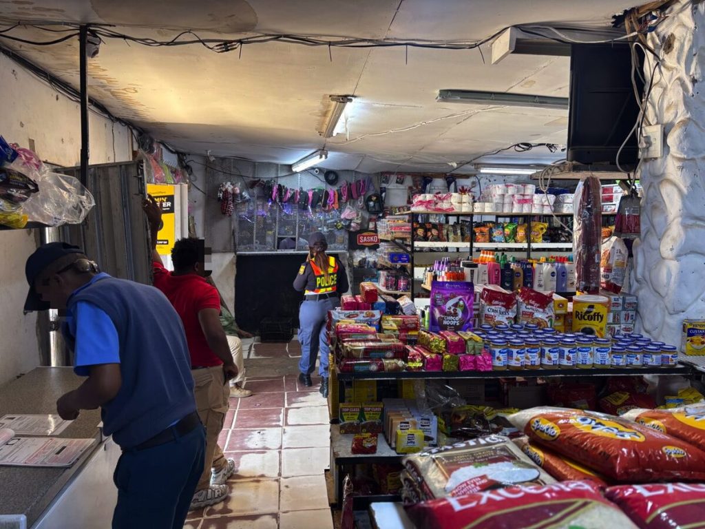 The NMBM conducted a compliance site visit in KwaNobuhle.