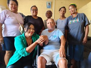 Wheelchair donation brings relief to bedridden Kariega man