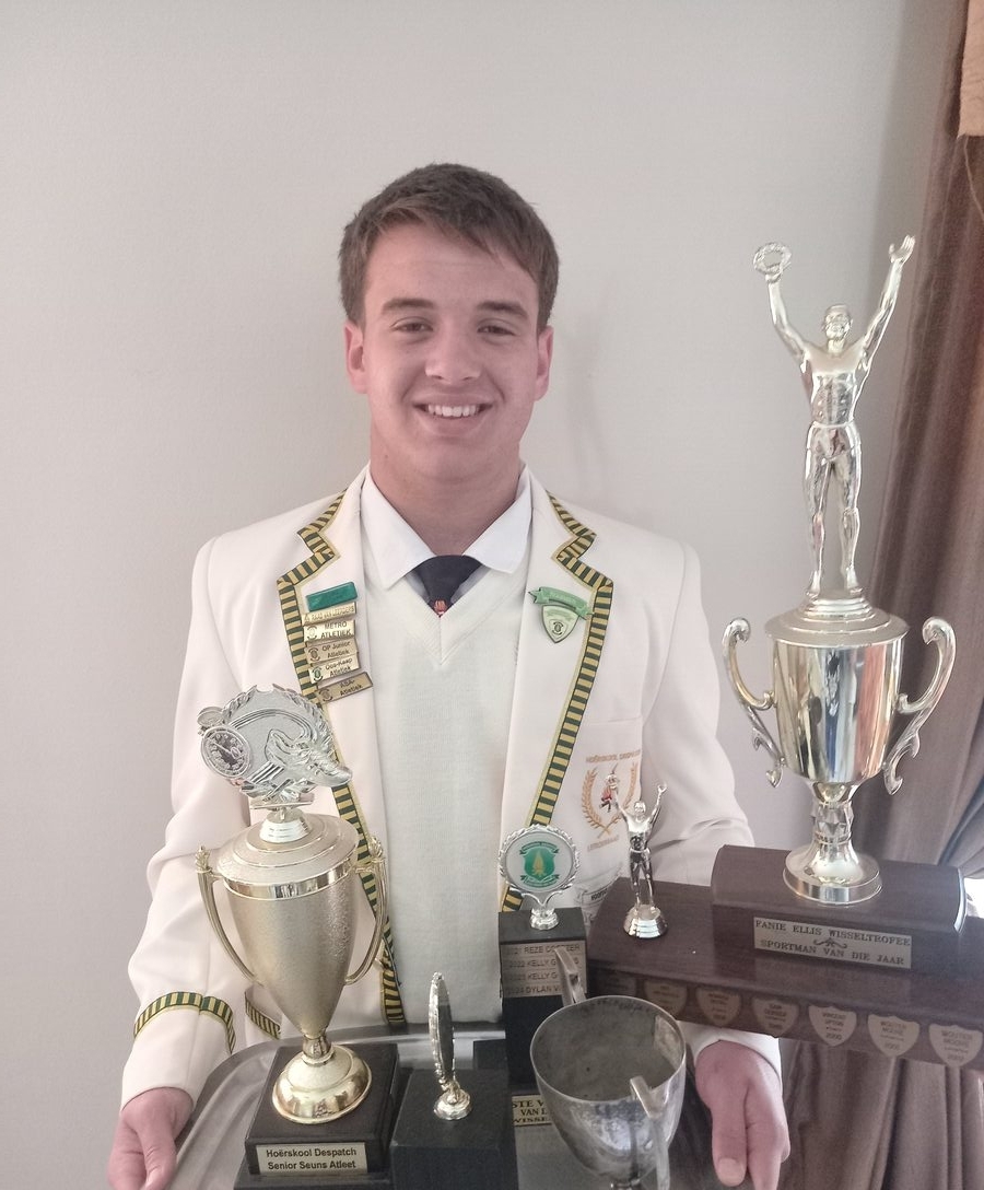 Hoërskool Despatch-atleet skitter by prysuitdeling