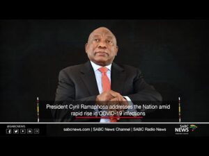 President Cyril Ramaphosa Nationl address 12 July 2020
