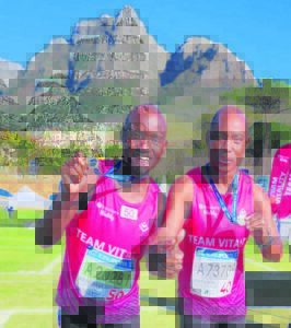 Finish with big smiles