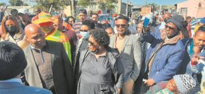 R30 road and sewage highlighted during Premier visit