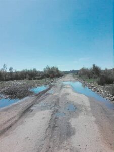 Closed as an unsafe road
