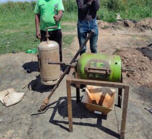 Illegal open cast gold mining activities at Odendaalsrus targeted